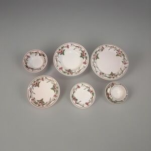 Vintage Large Lot Of  Shenango China Morning Glory Dish Set 62 Pieces